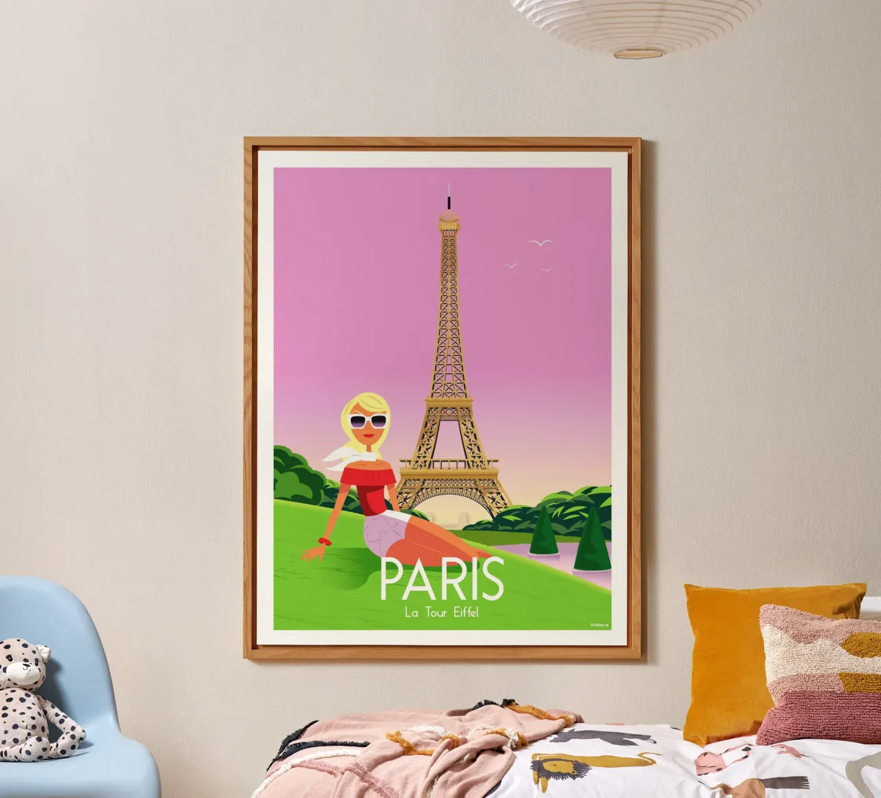 Parigi, la Torre Eiffel alluminio dibond da Raphaël Delerue