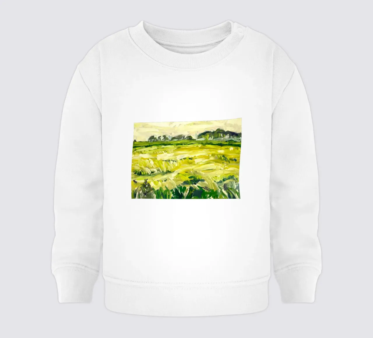 Green Field felpa neonato da mip of map