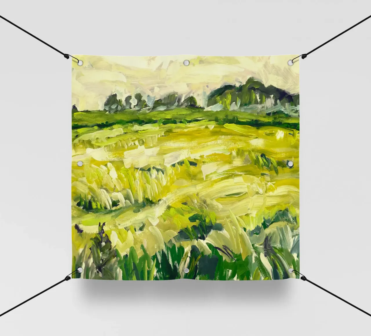 Green Field telo in pvc da mip of map