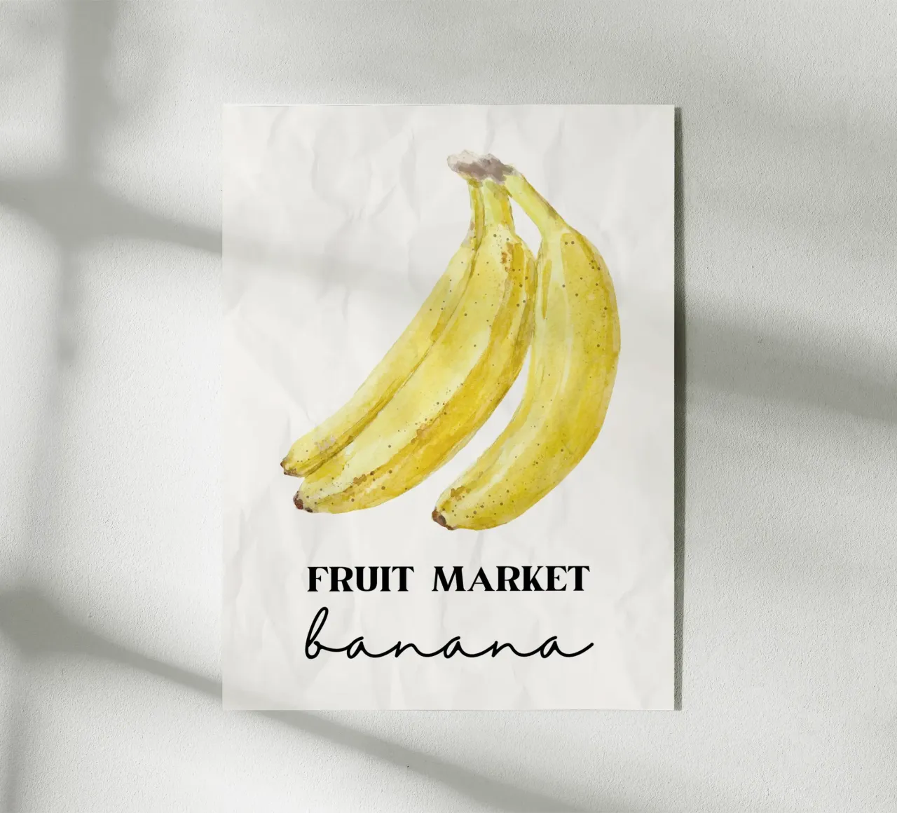 Banana plexiglass da PinkCandyWalls