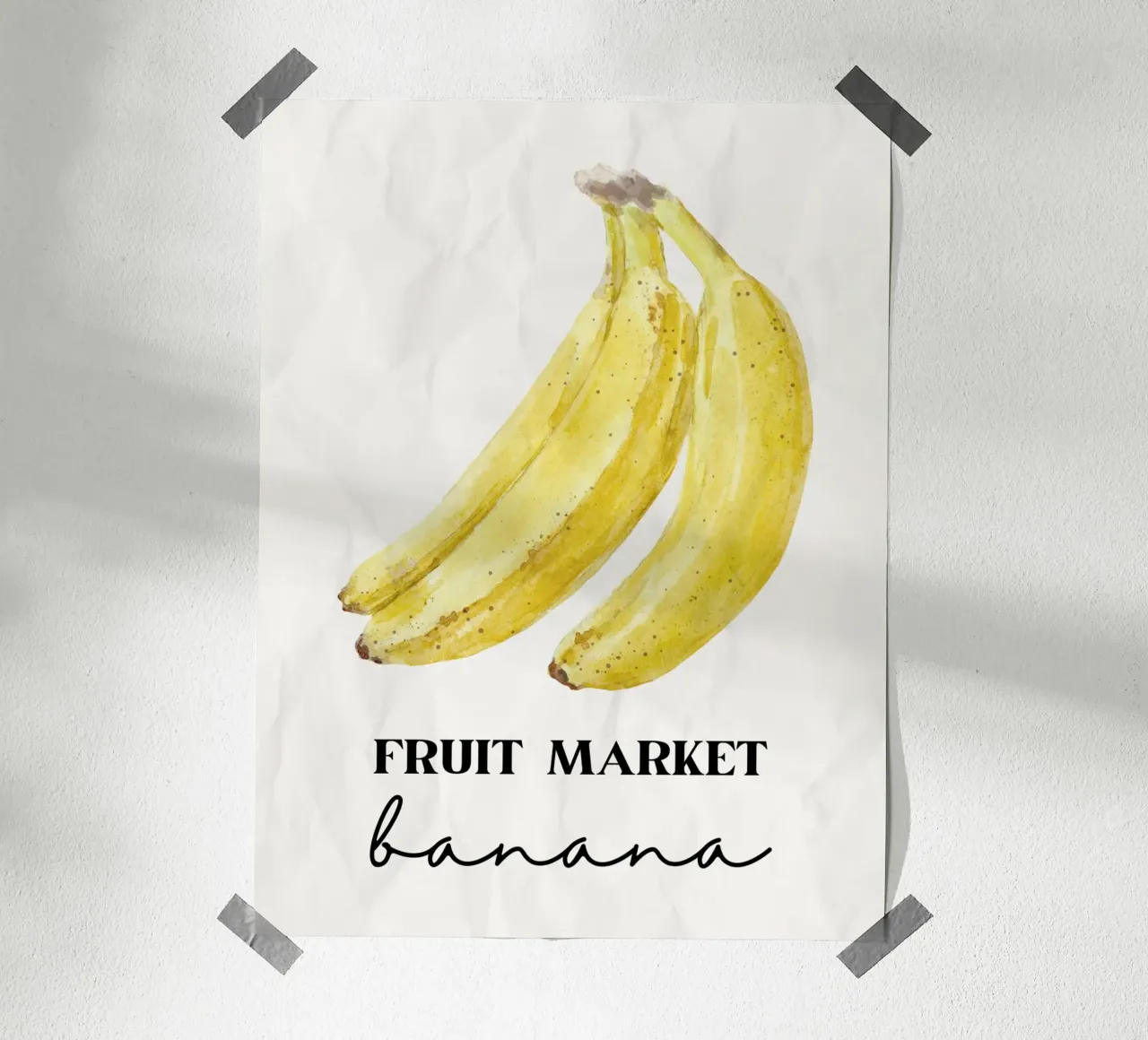 Banana poster da PinkCandyWalls