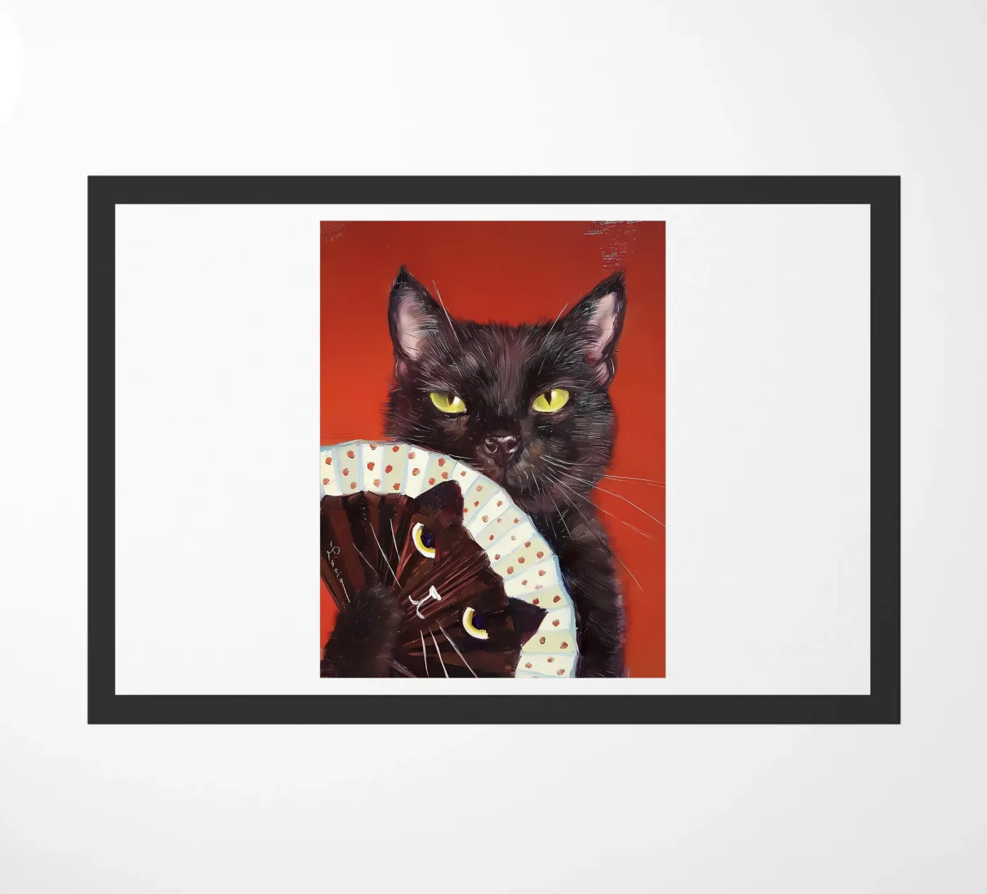 Double Trouble doormat by Arjun