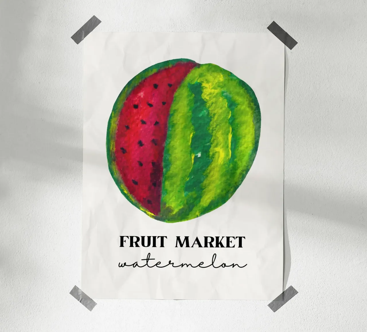 Watermelon poster da PinkCandyWalls