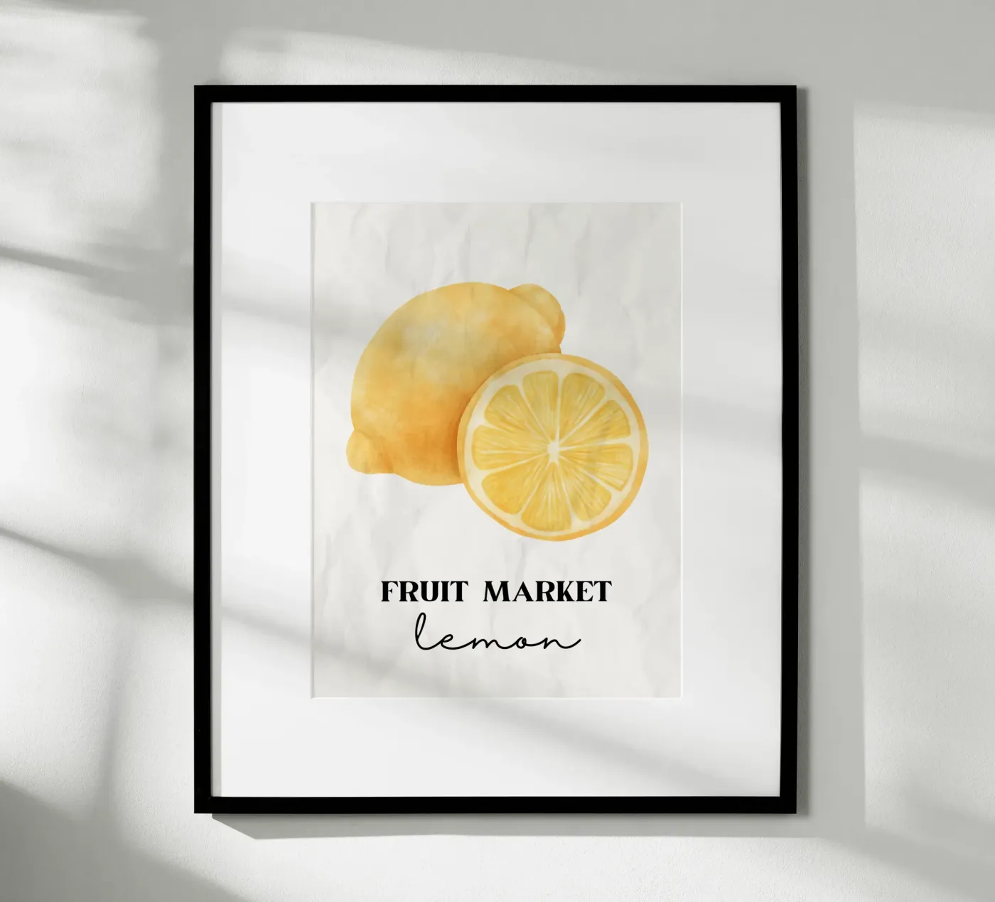 Lemon poster de PinkCandyWalls