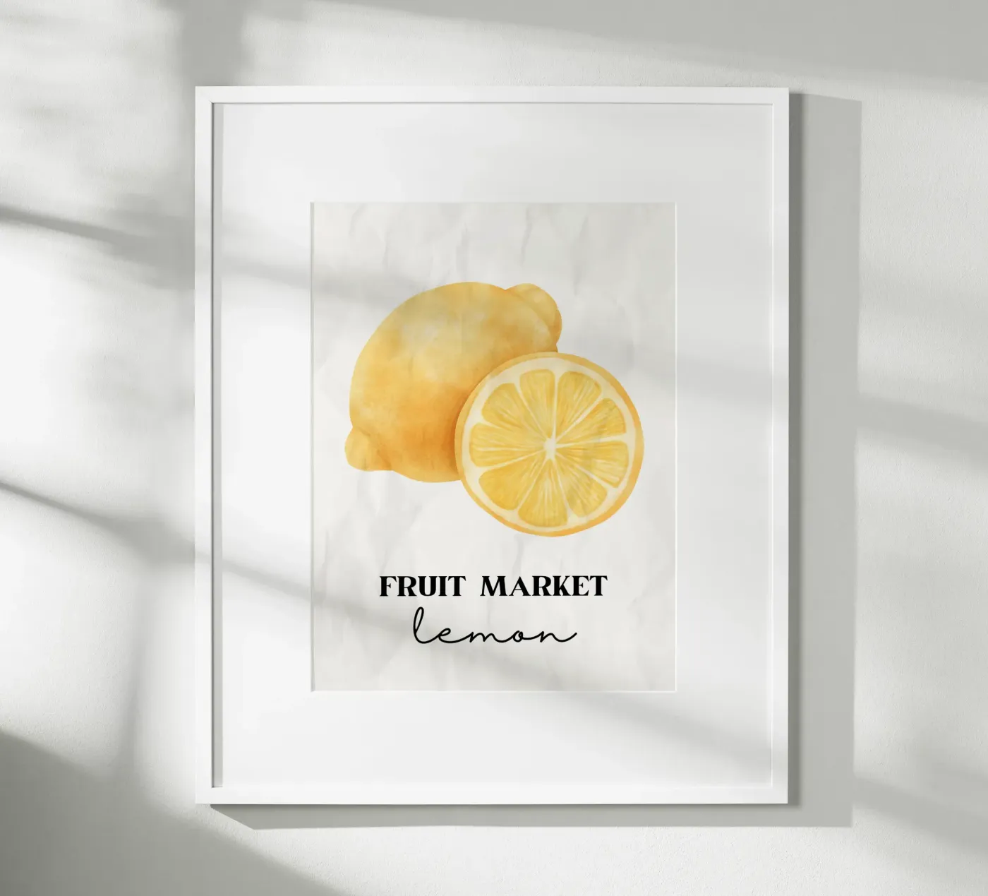 Lemon poster de PinkCandyWalls