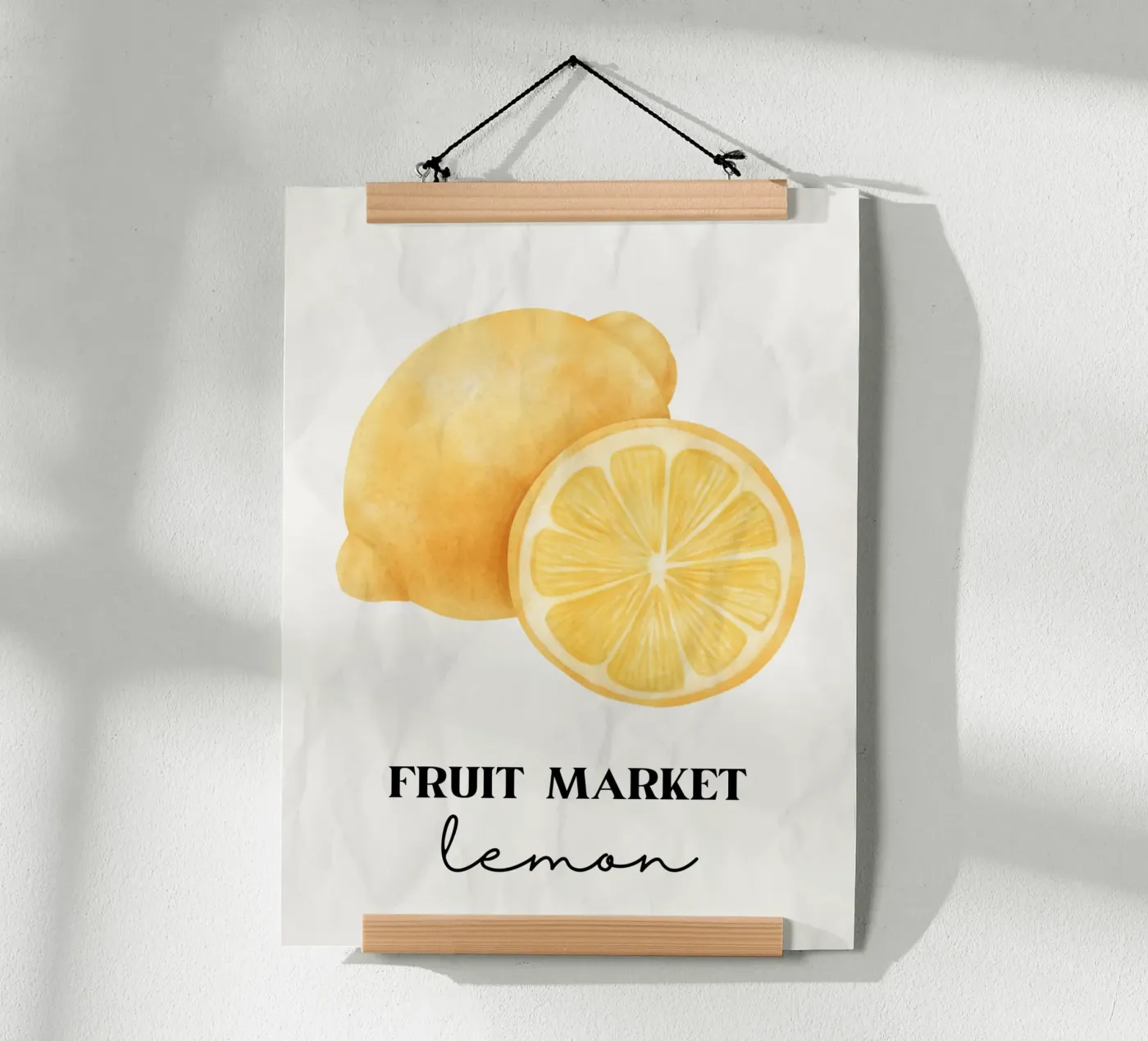 Lemon poster de PinkCandyWalls