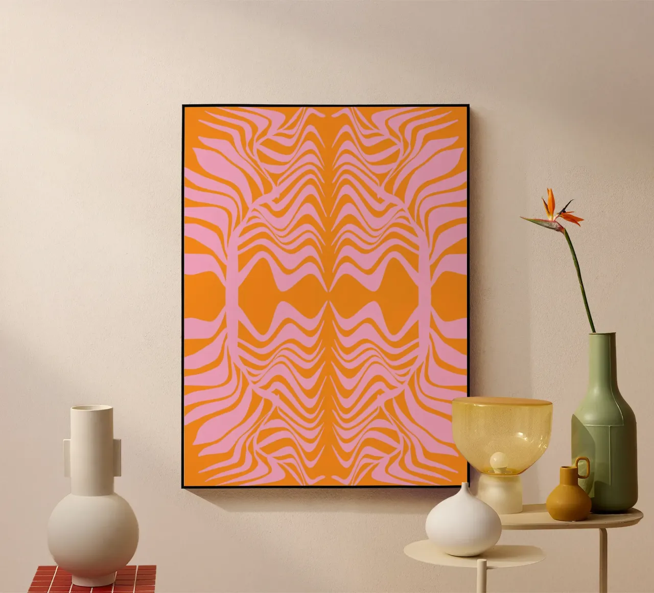 Palma a specchio plexiglass da Little Dean