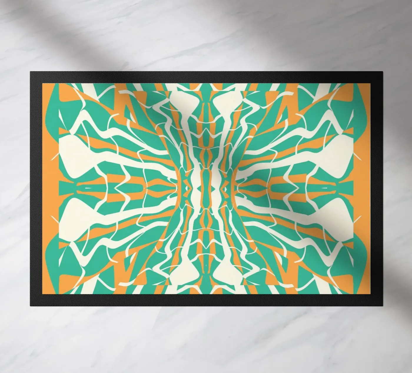 Bizarre Pattern 08 doormat by Little Dean