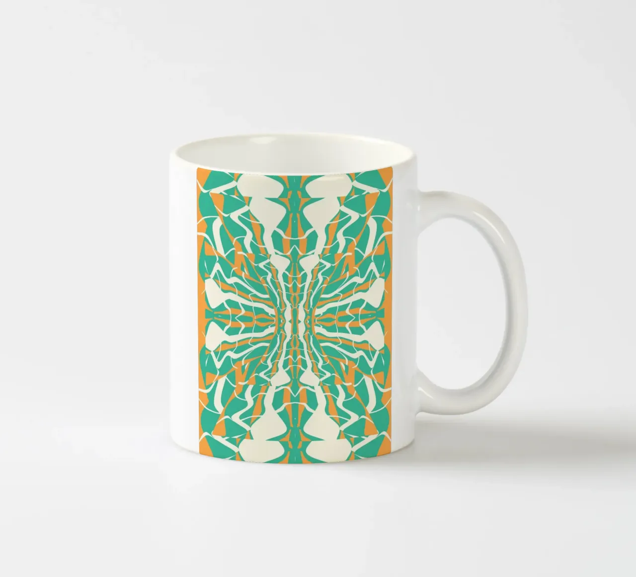 Pattern Bizarre 08 tazza in ceramica da Little Dean
