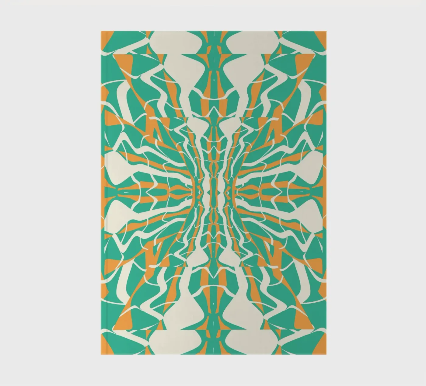 Bizarre Pattern 08 notebook by Little Dean