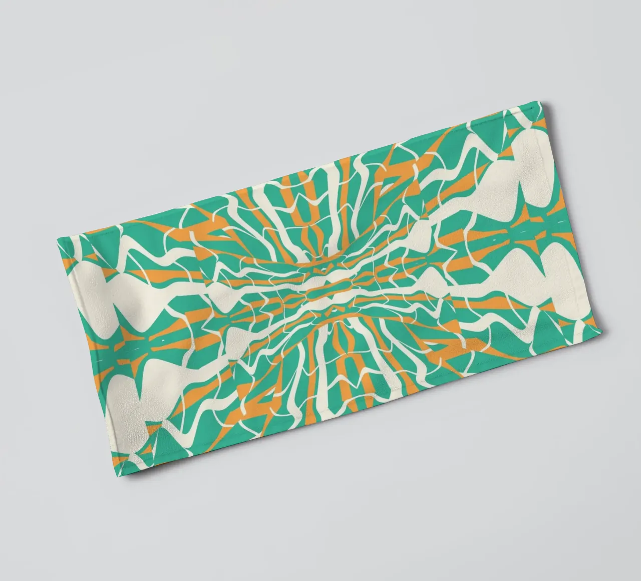 Bizarre Pattern 08 towel by Little Dean