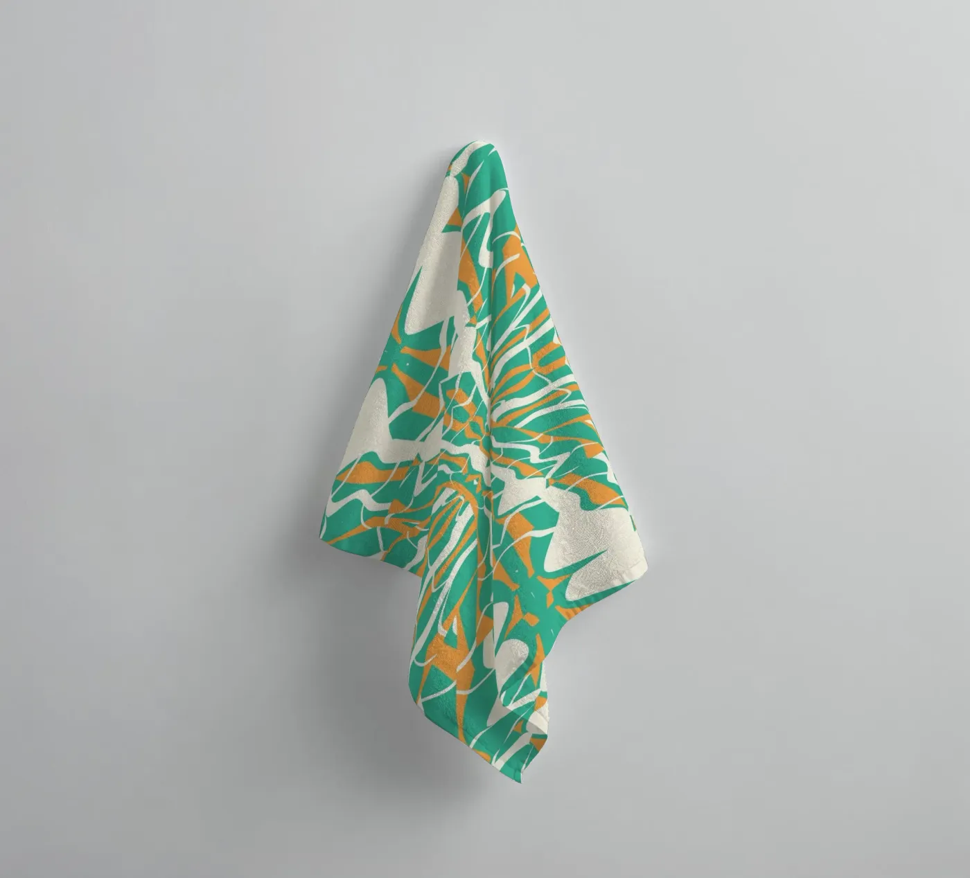 Bizarre Pattern 08 towel by Little Dean