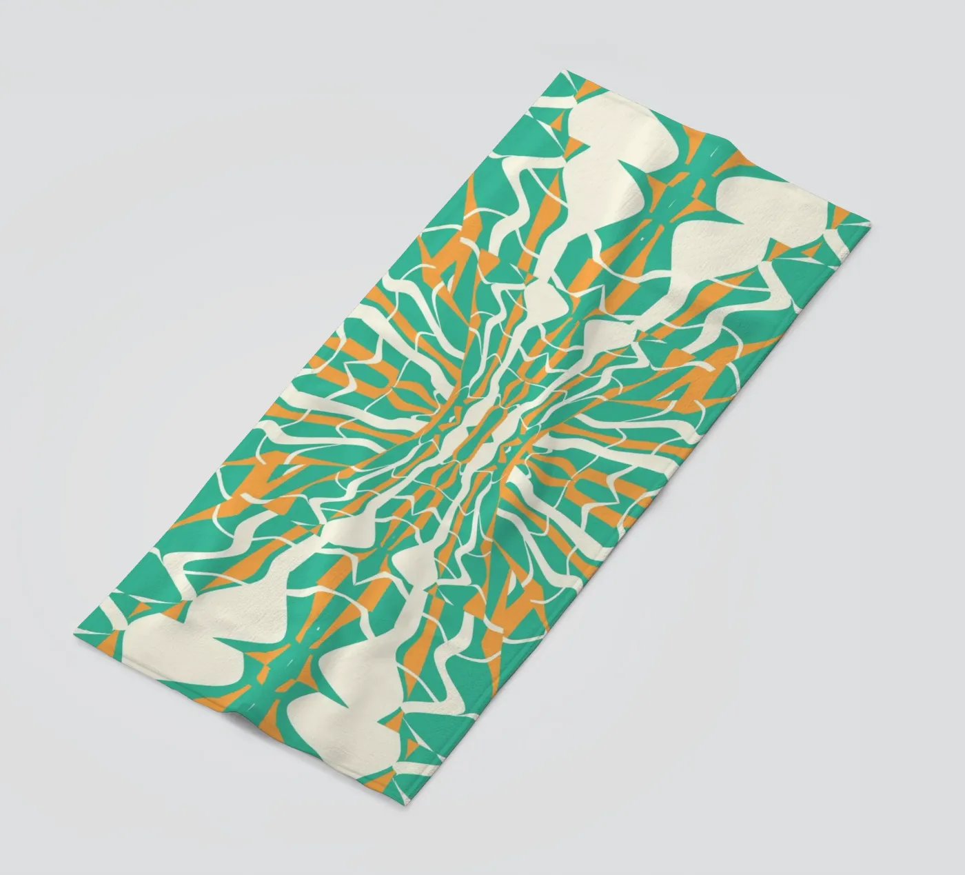 Bizarre Pattern 08 strandhanddoek van Little Dean