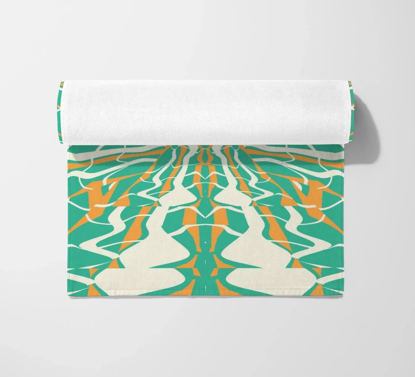 Bizarre Pattern 08 strandhanddoek van Little Dean