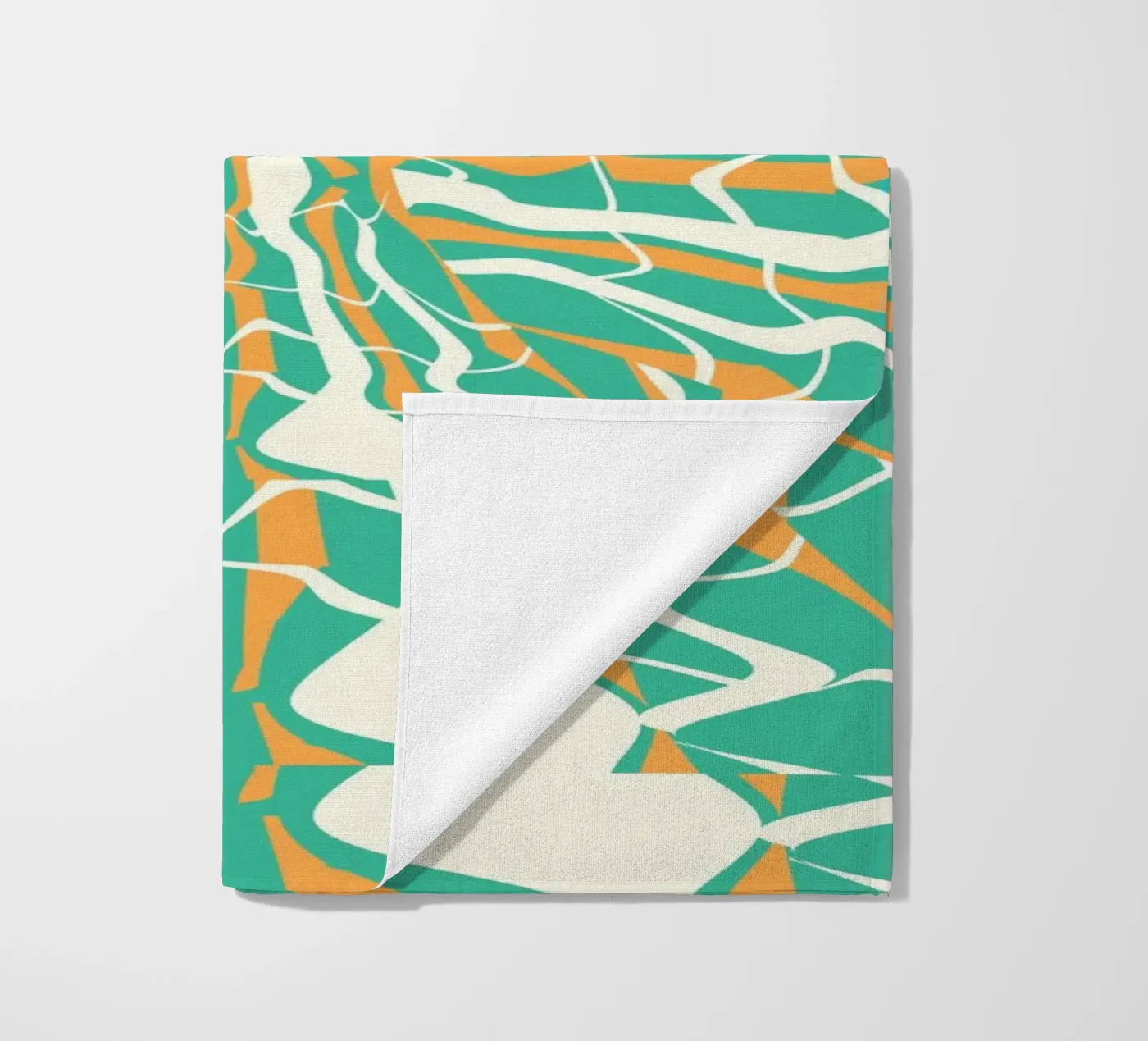 Bizarre Pattern 08 strandhanddoek van Little Dean