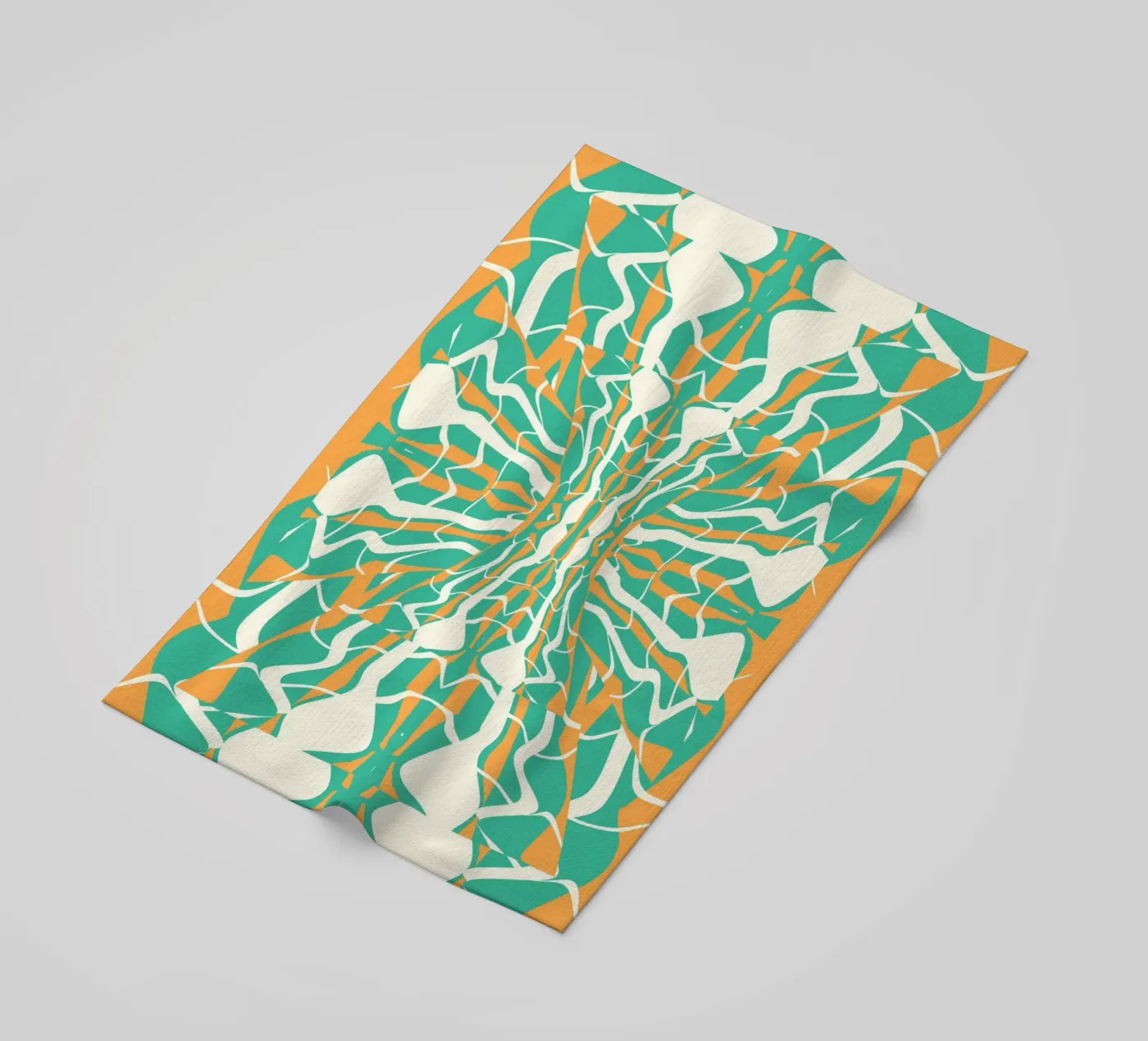 Bizarre Pattern 08 strandhanddoek van Little Dean