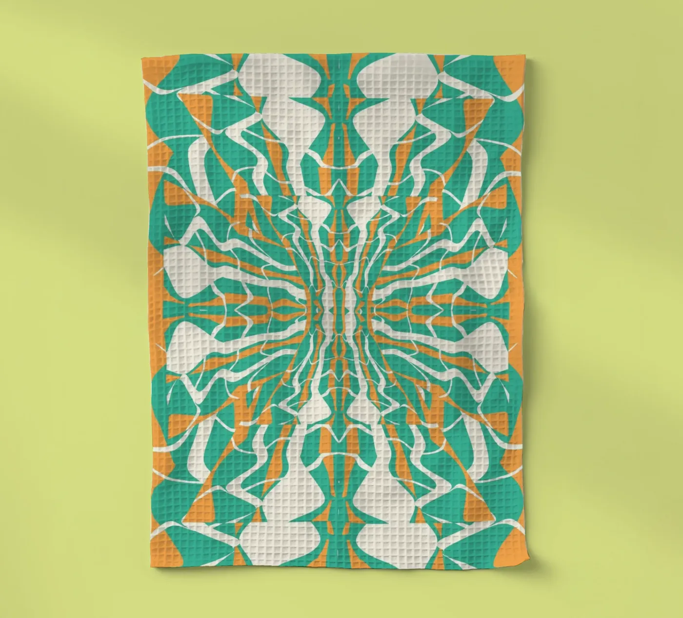 Bizarre Pattern 08 tea towel by Little Dean