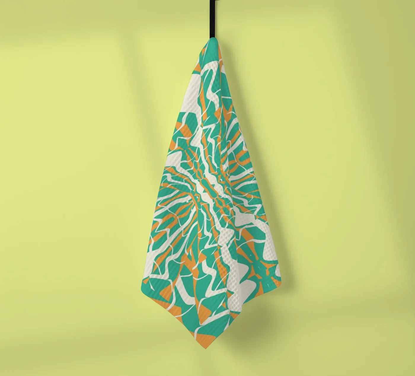 Bizarre Pattern 08 tea towel by Little Dean