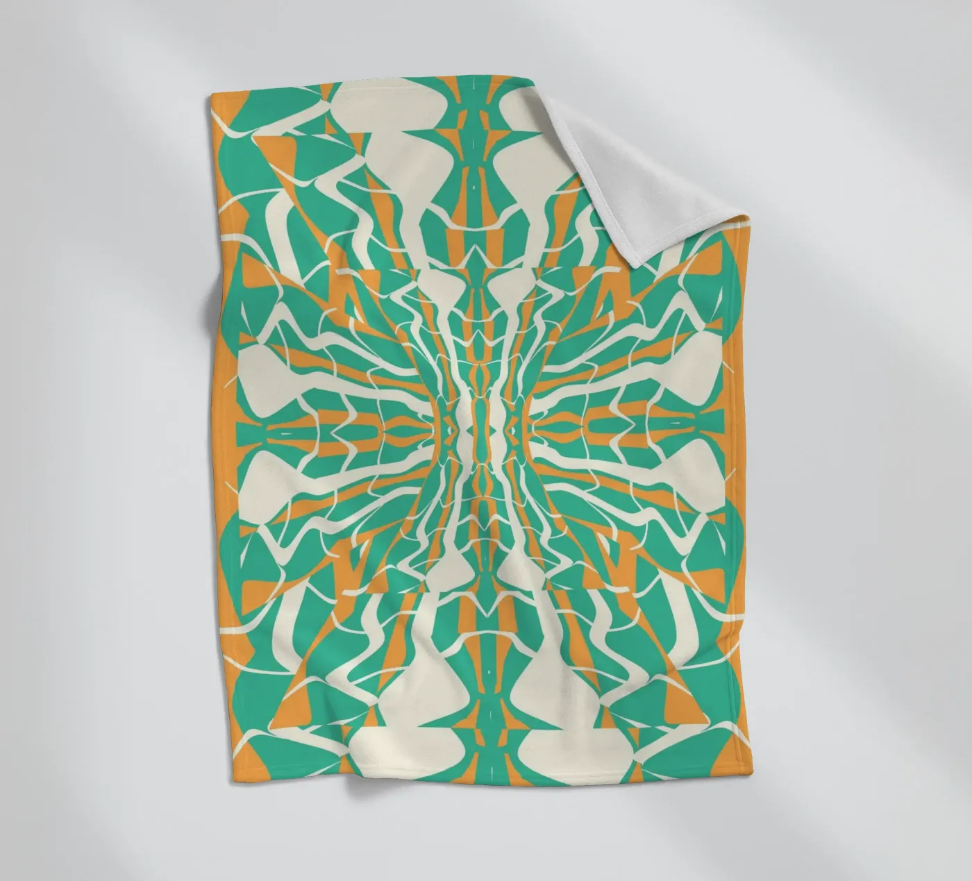 Pattern Bizarre 08 coperta in pile da Little Dean