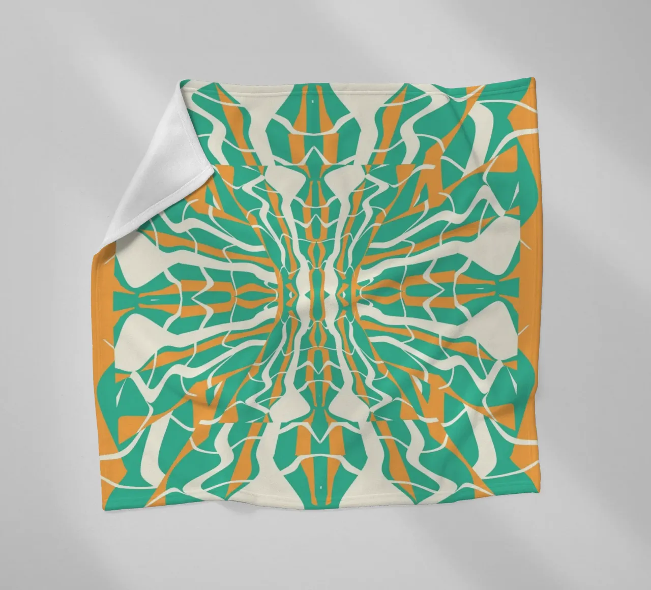 Pattern Bizarre 08 coperta in pile da Little Dean