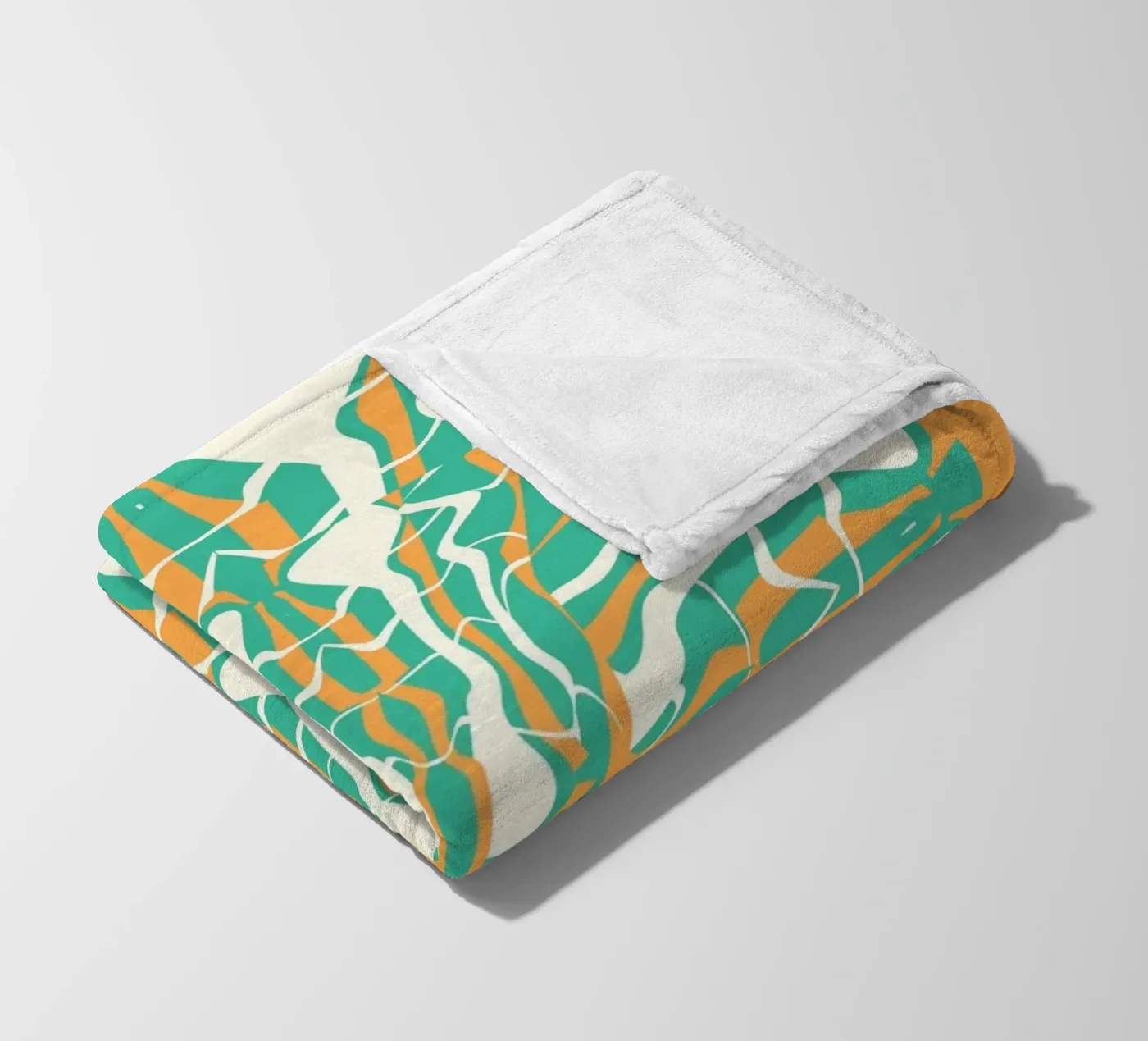 Pattern Bizarre 08 coperta in pile da Little Dean