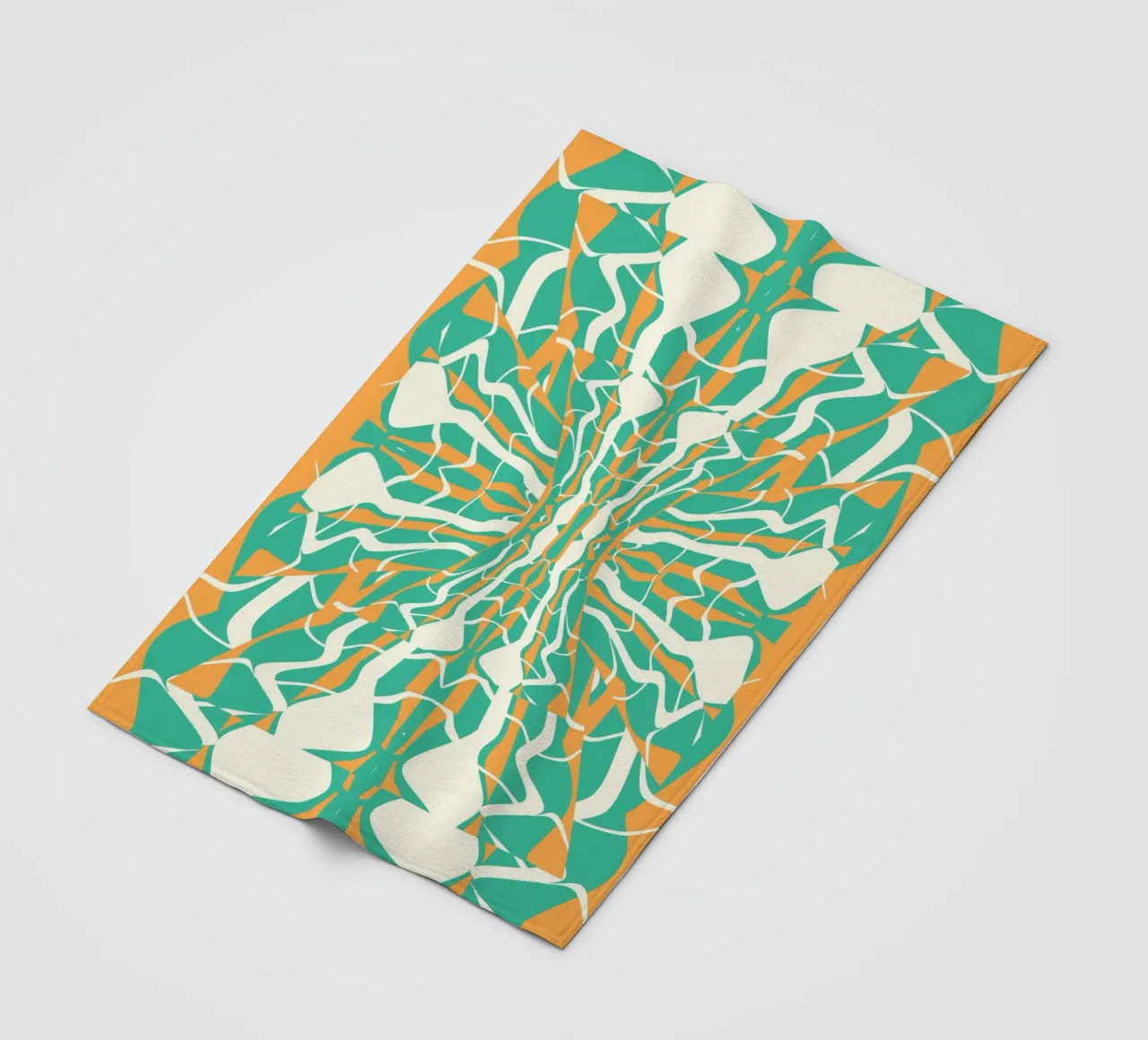 Pattern Bizarre 08 coperta in pile da Little Dean