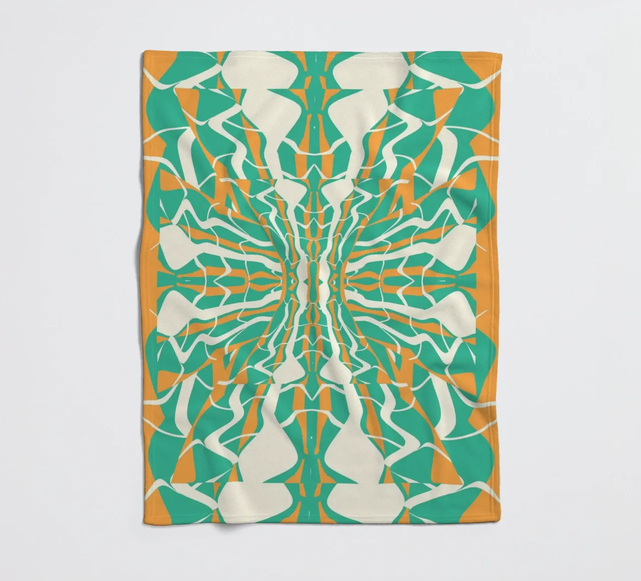 Pattern Bizarre 08 coperta in pile da Little Dean