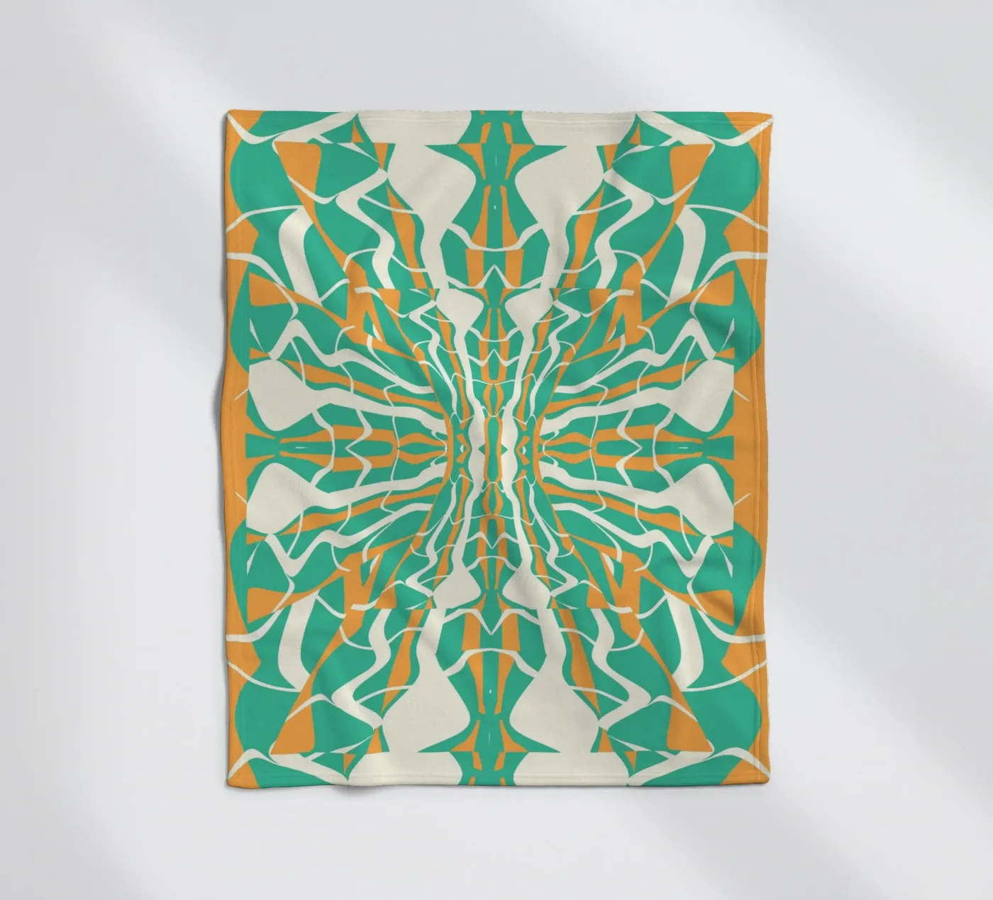 Pattern Bizarre 08 coperta in pile da Little Dean