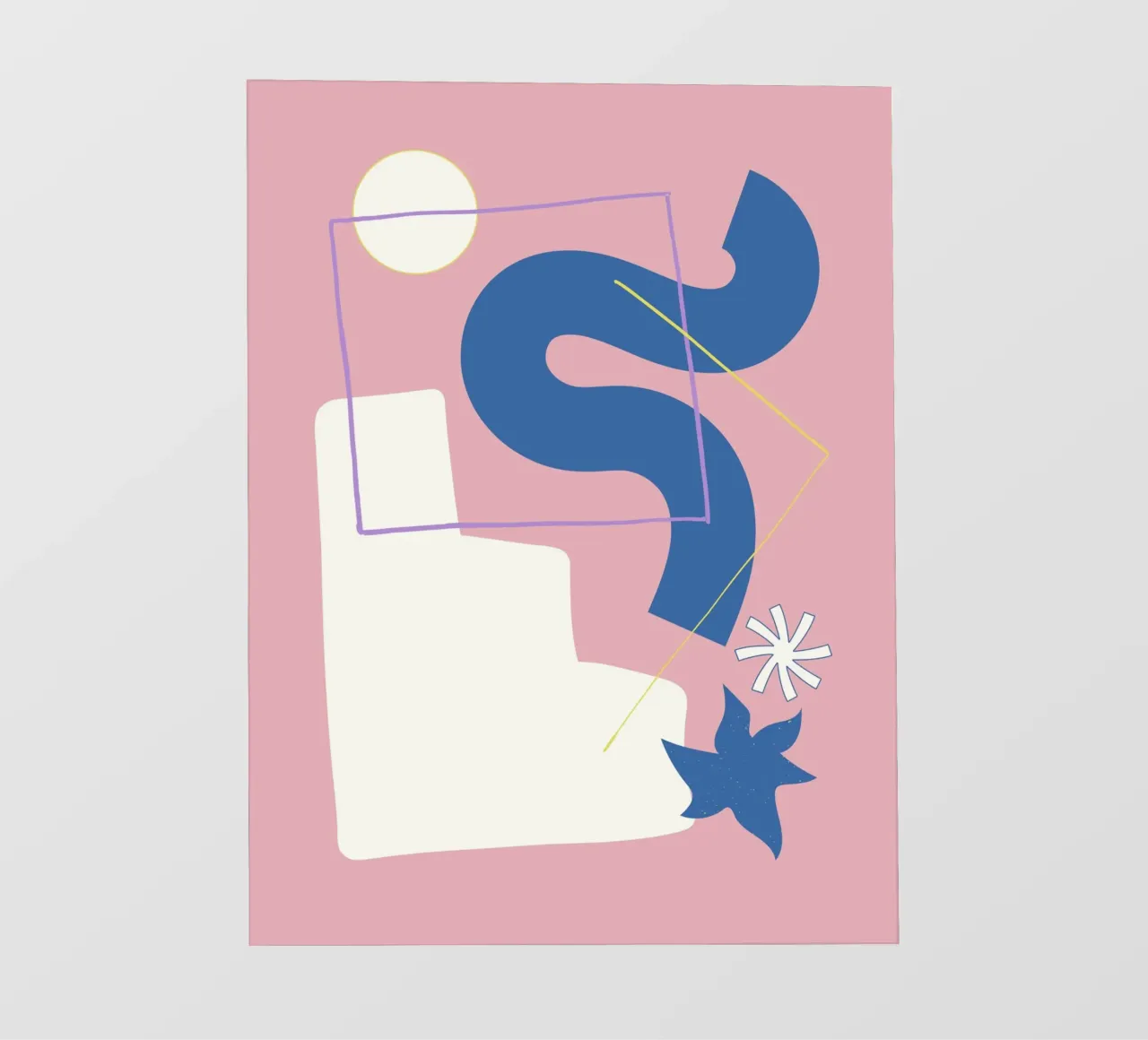 Composizione della forma pellicola backlit da Little Dean