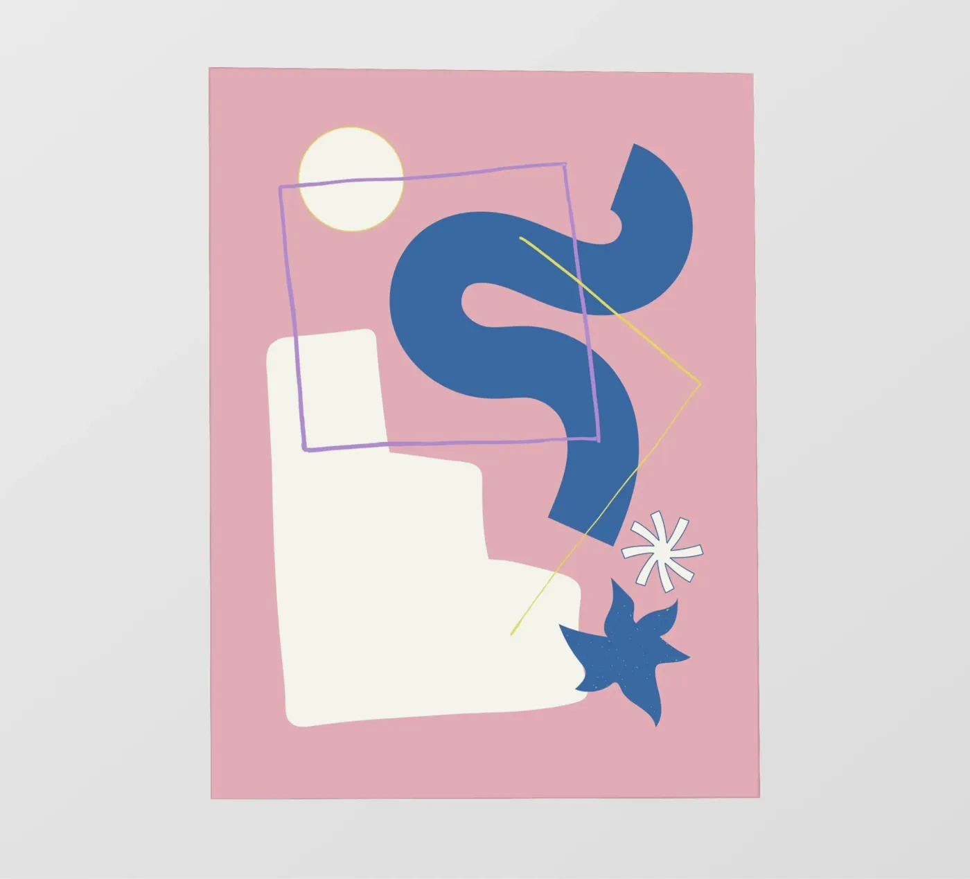 Composizione della forma pellicola backlit da Little Dean