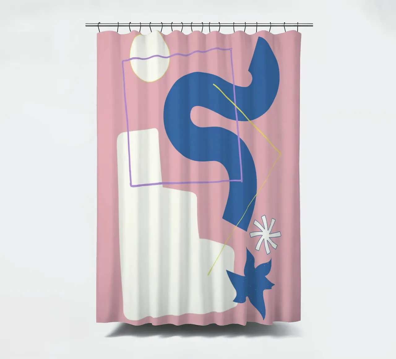 Shape composition Duschvorhang von Little Dean