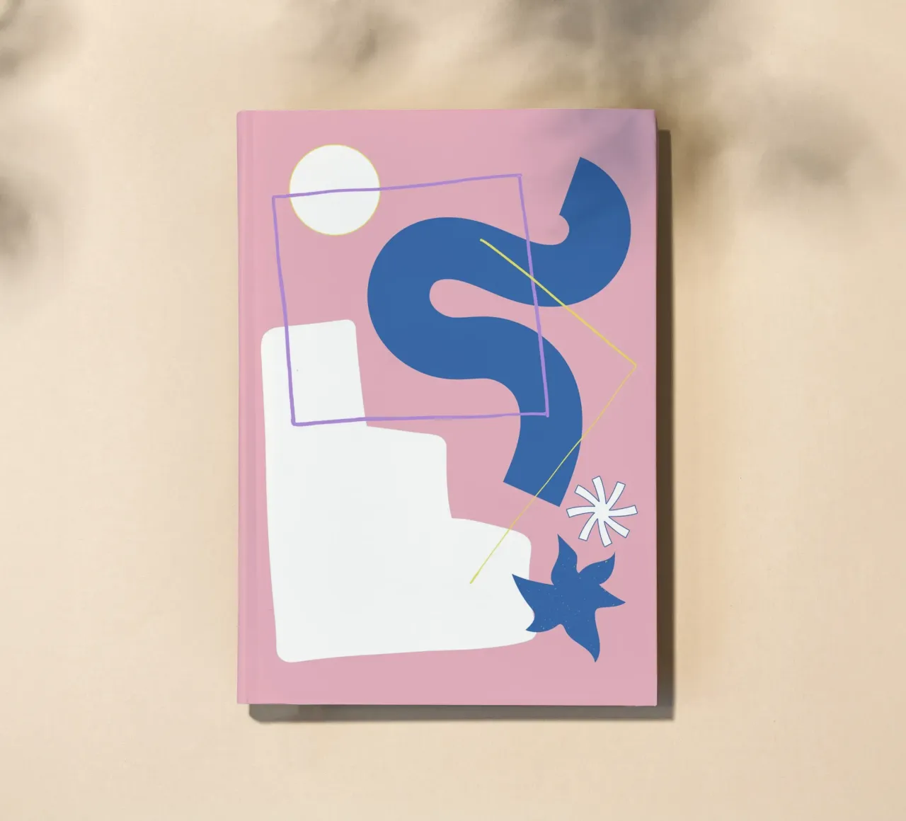 Shape composition notebook by Little Dean