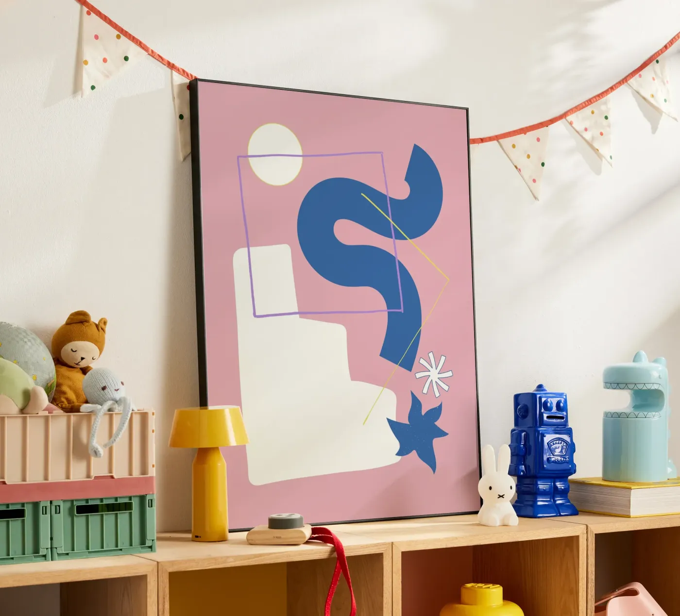 Shape composition panneau forex de Little Dean