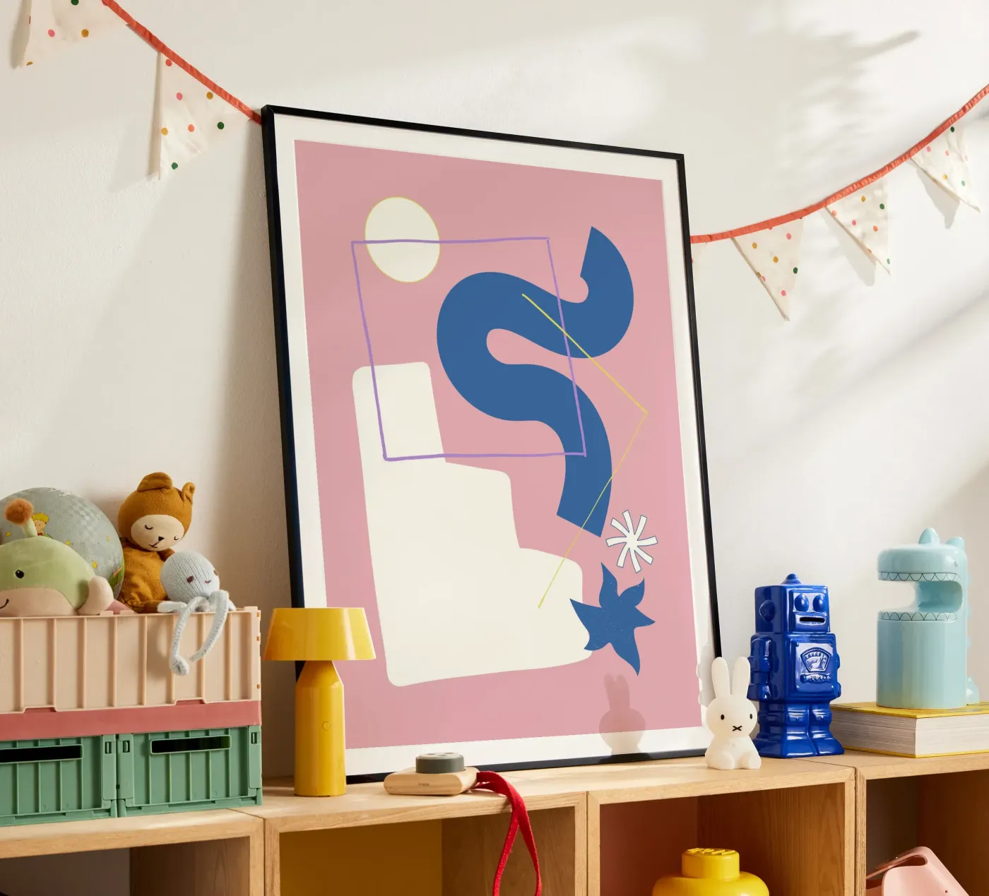 Shape composition poster by Little Dean