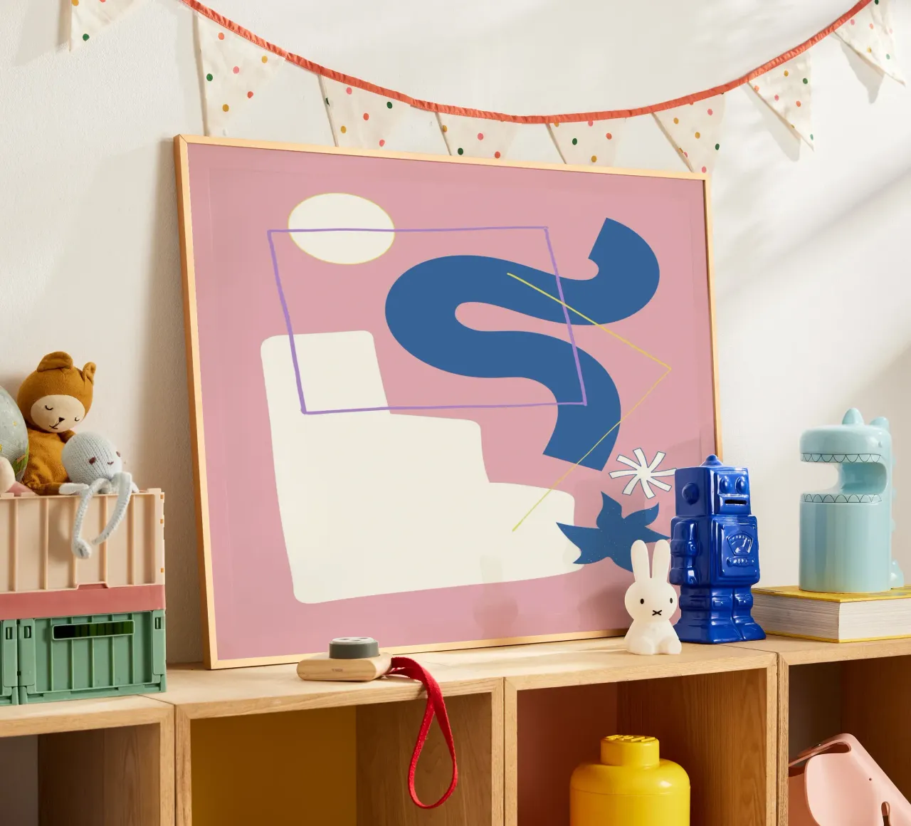 Shape composition poster by Little Dean