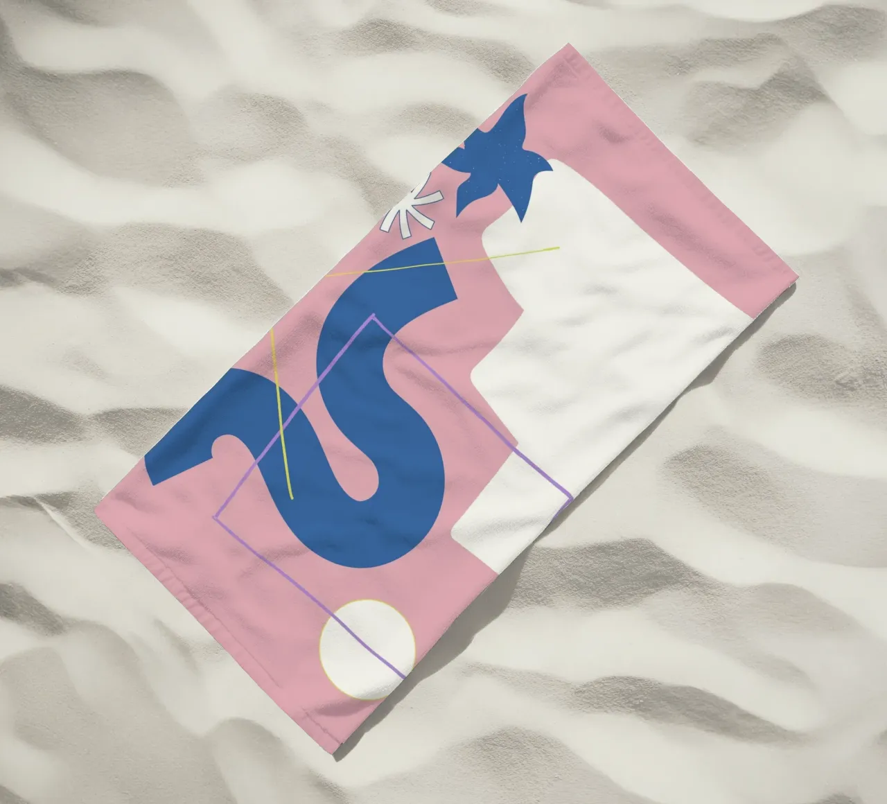 Shape composition Strandtuch von Little Dean