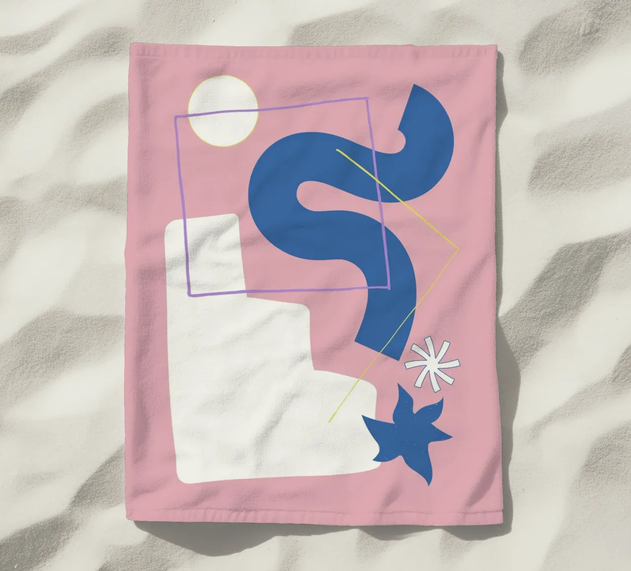 Shape composition Strandtuch von Little Dean