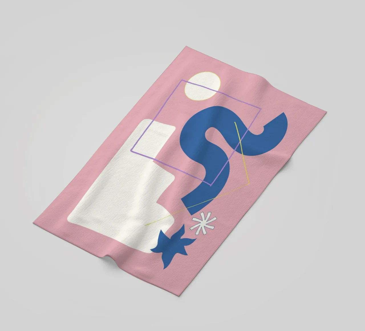 Shape composition Strandtuch von Little Dean