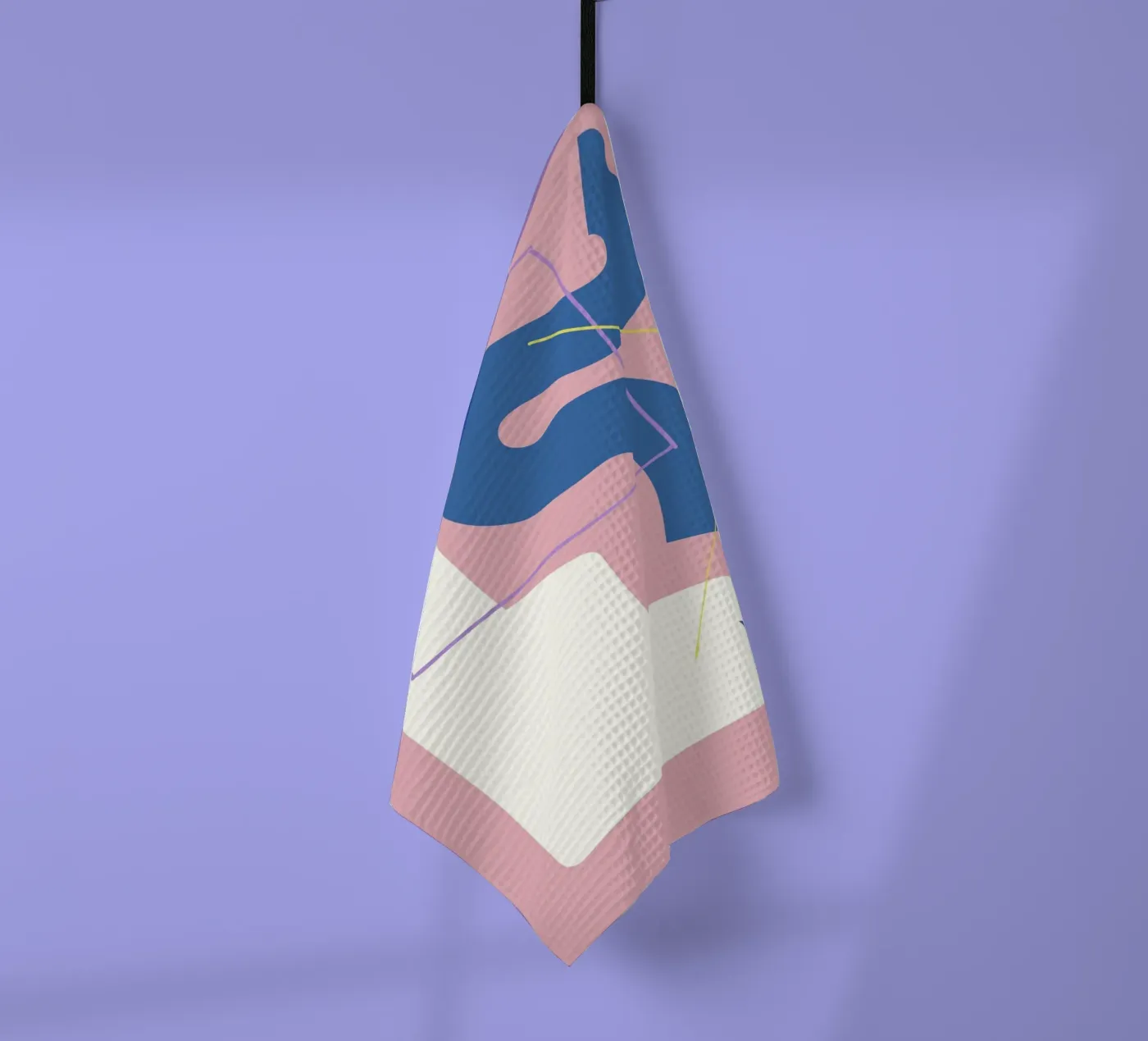 Shape composition theedoek van Little Dean