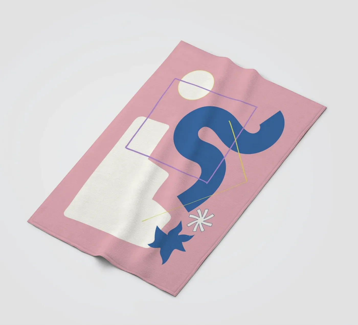 Shape composition plaid polaire de Little Dean