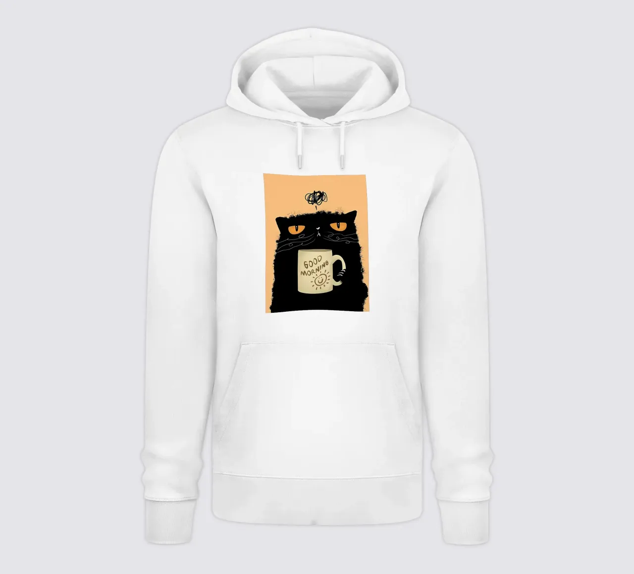 Grumpy Cat Coffee hoodie by Arjun