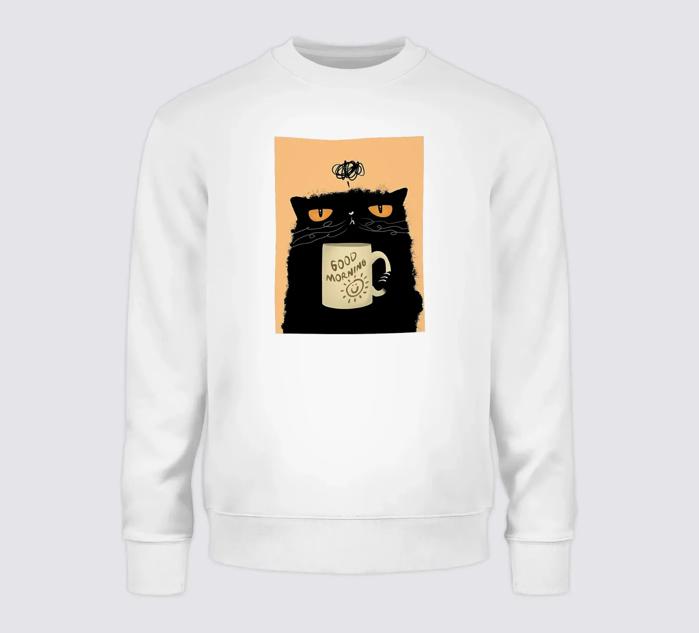 Caffè Grumpy Cat felpa da Arjun