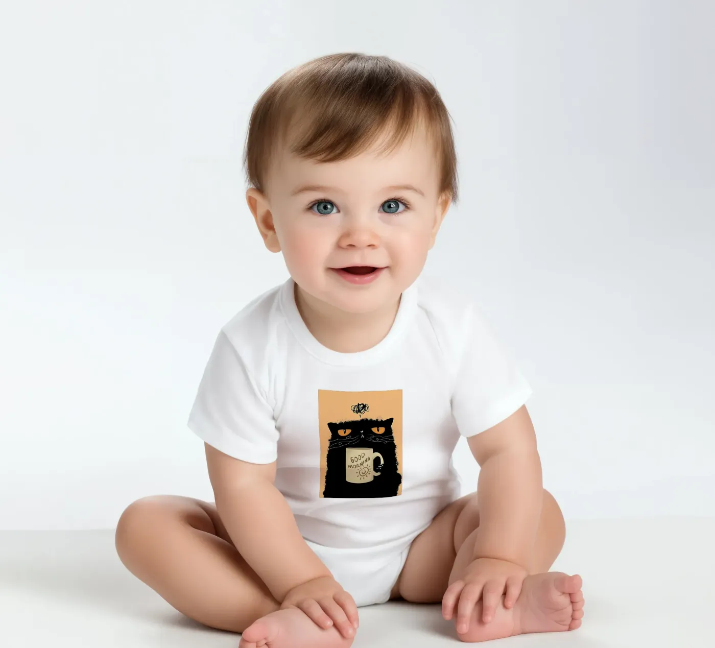 Café Grumpy Cat body bébé de Arjun