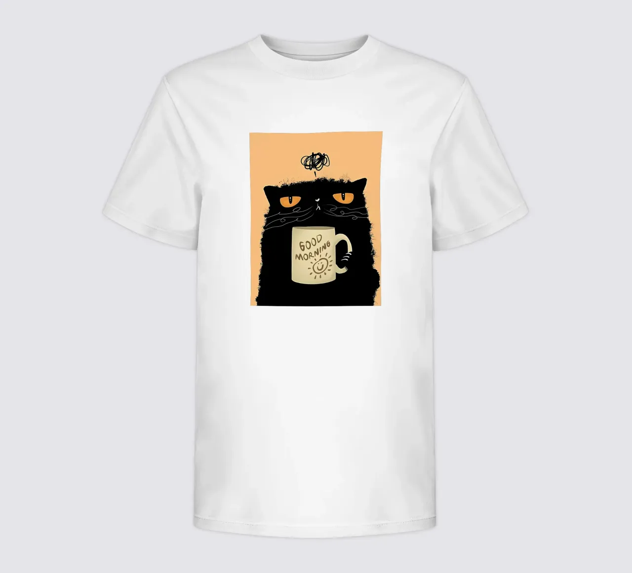 Caffè Grumpy Cat t-shirt bambini da Arjun