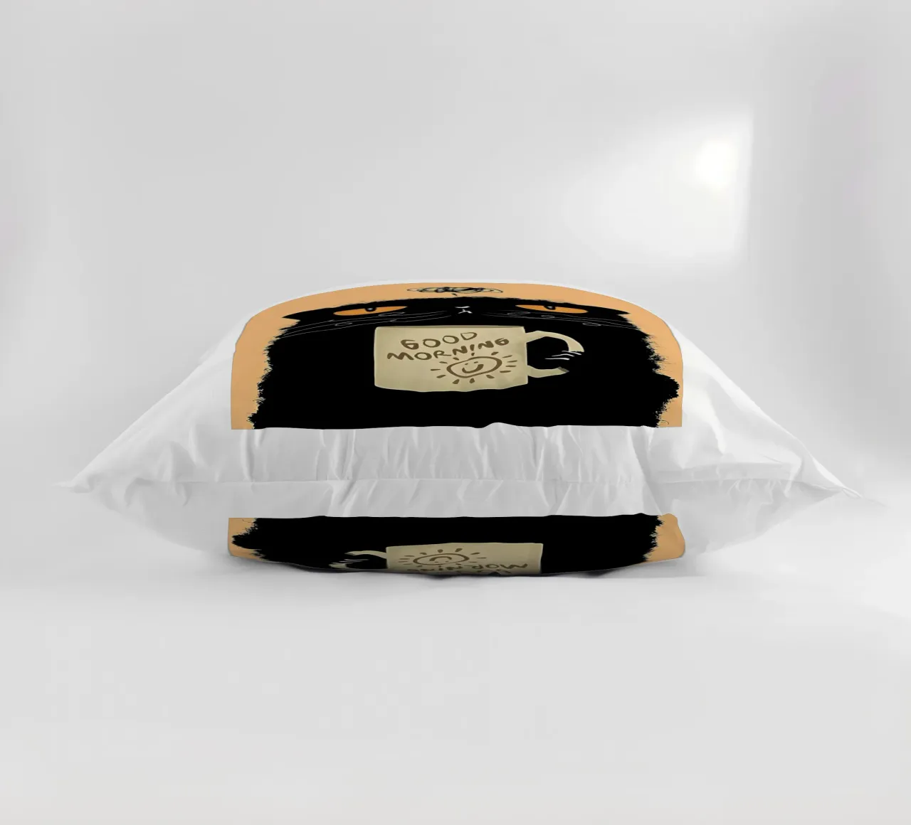 Caffè Grumpy Cat cuscino da Arjun