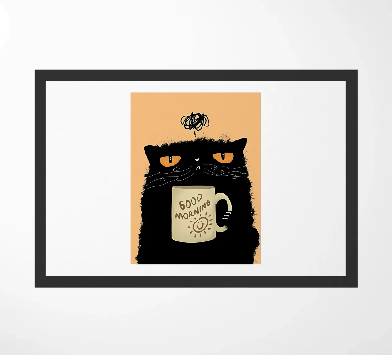 Caffè Grumpy Cat zerbino da Arjun