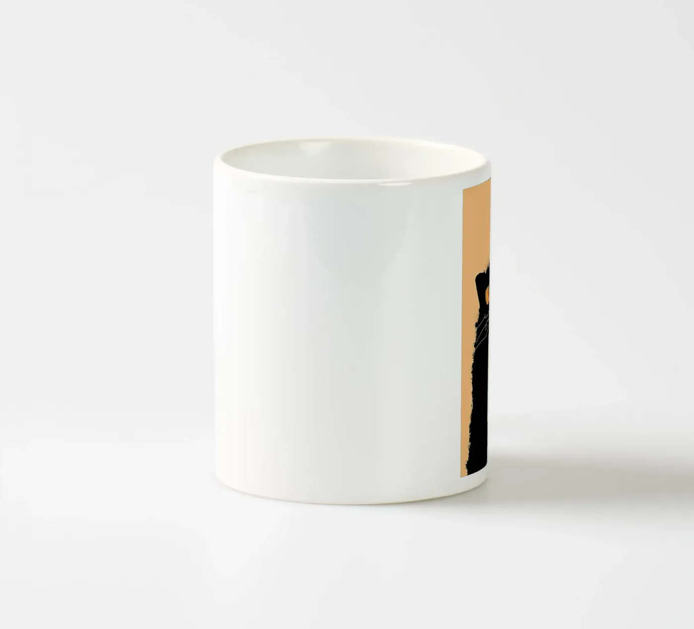 Grumpy Cat Coffee ceramic mug by Arjun