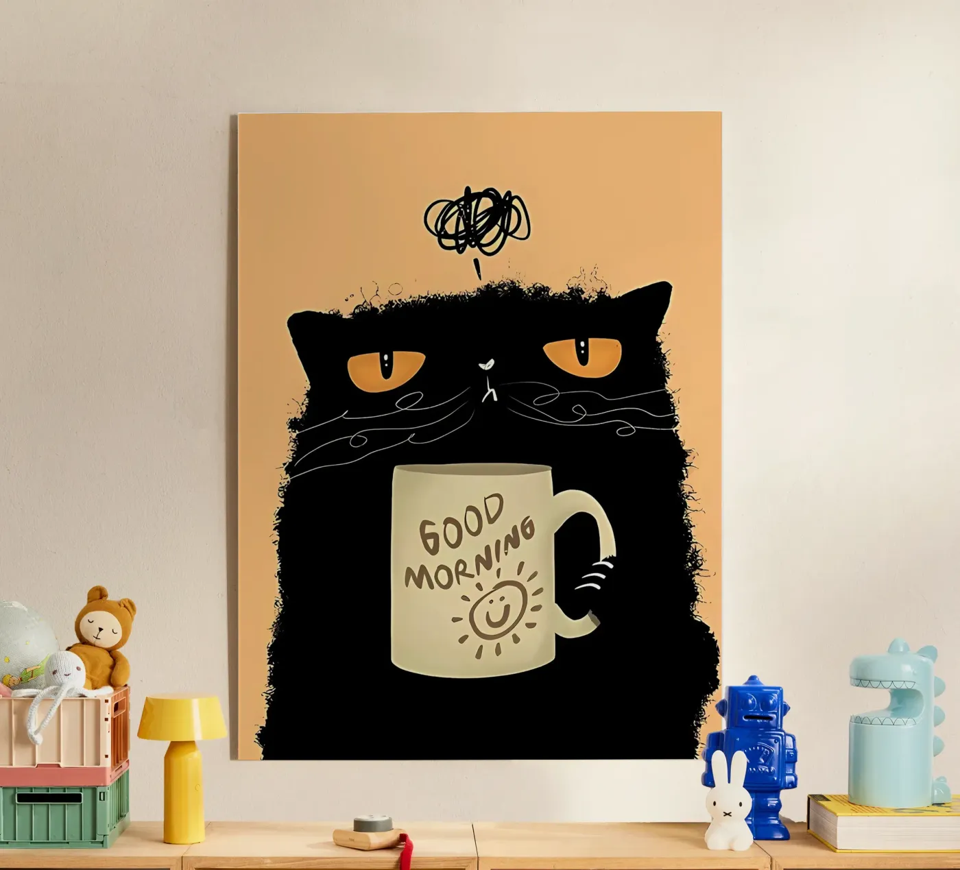 Caffè Grumpy Cat plexiglass da Arjun