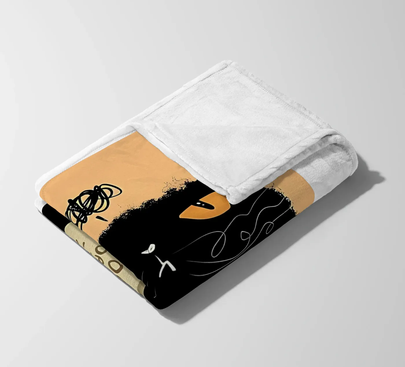 Caffè Grumpy Cat coperta in pile da Arjun