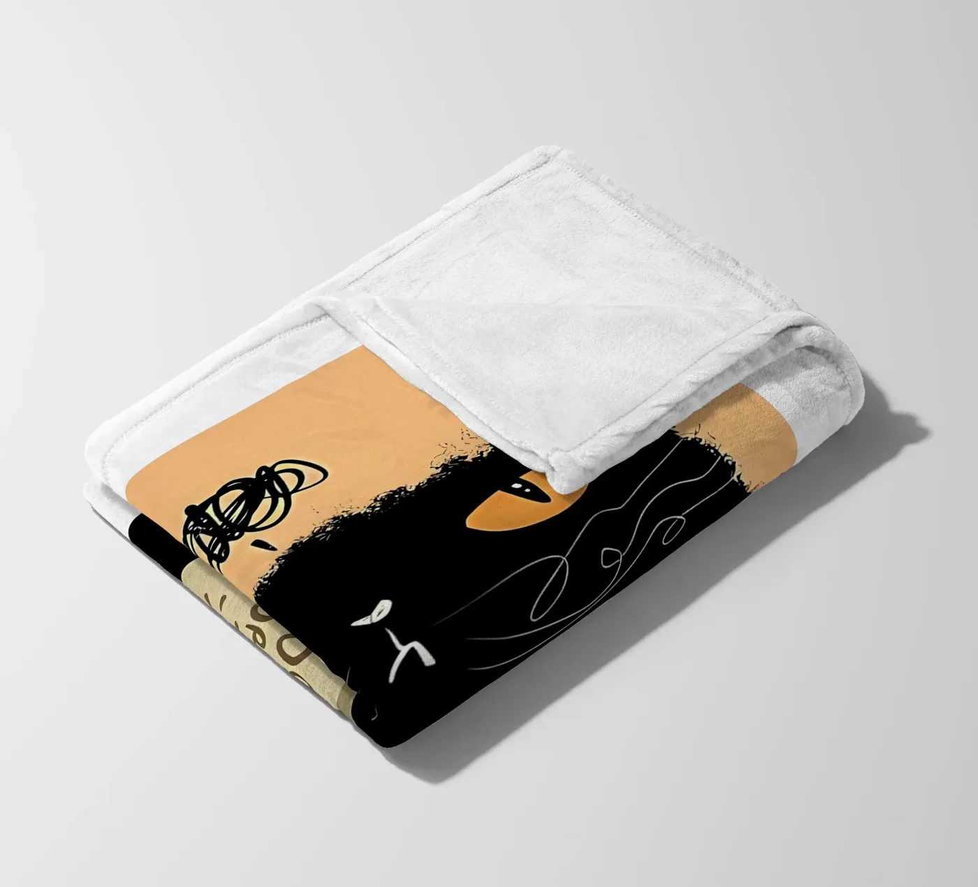 Caffè Grumpy Cat coperta in pile da Arjun